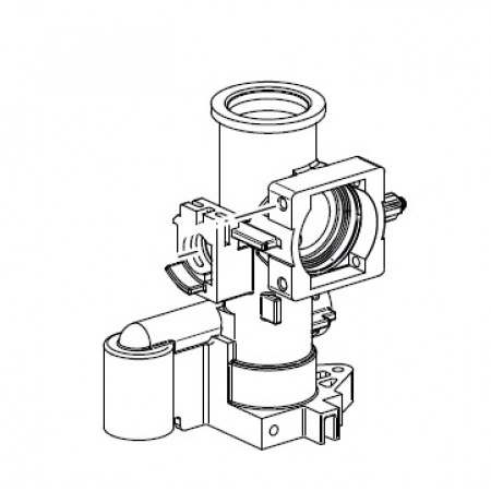 Гидроарматура подающей линии СО для котлов  Buderus U072 / Bosch WBN6000 (87186445570)